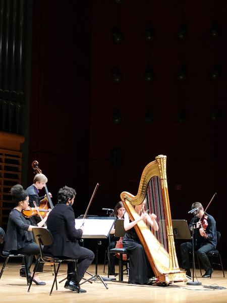 Debussy Danse Sacrée et danse profane mit dem ALFA Quartett, Streicherfestival "1918" La Grande Guerre, Stuttgart 2018